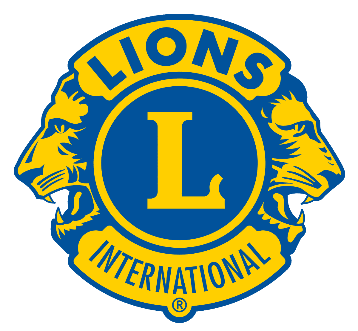 Lions Club logo in Windsor Heights, IA